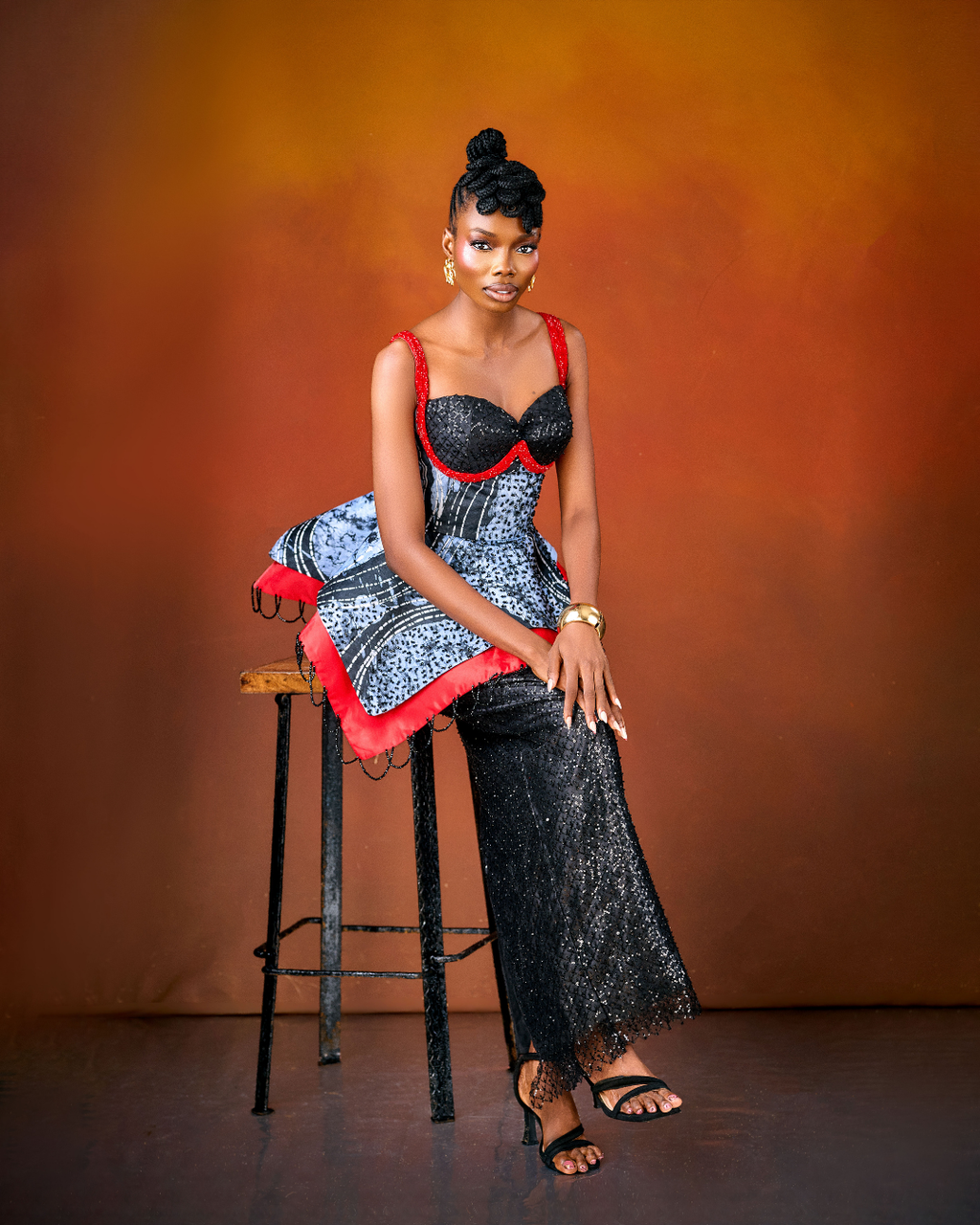Ndi Beaded Peplum