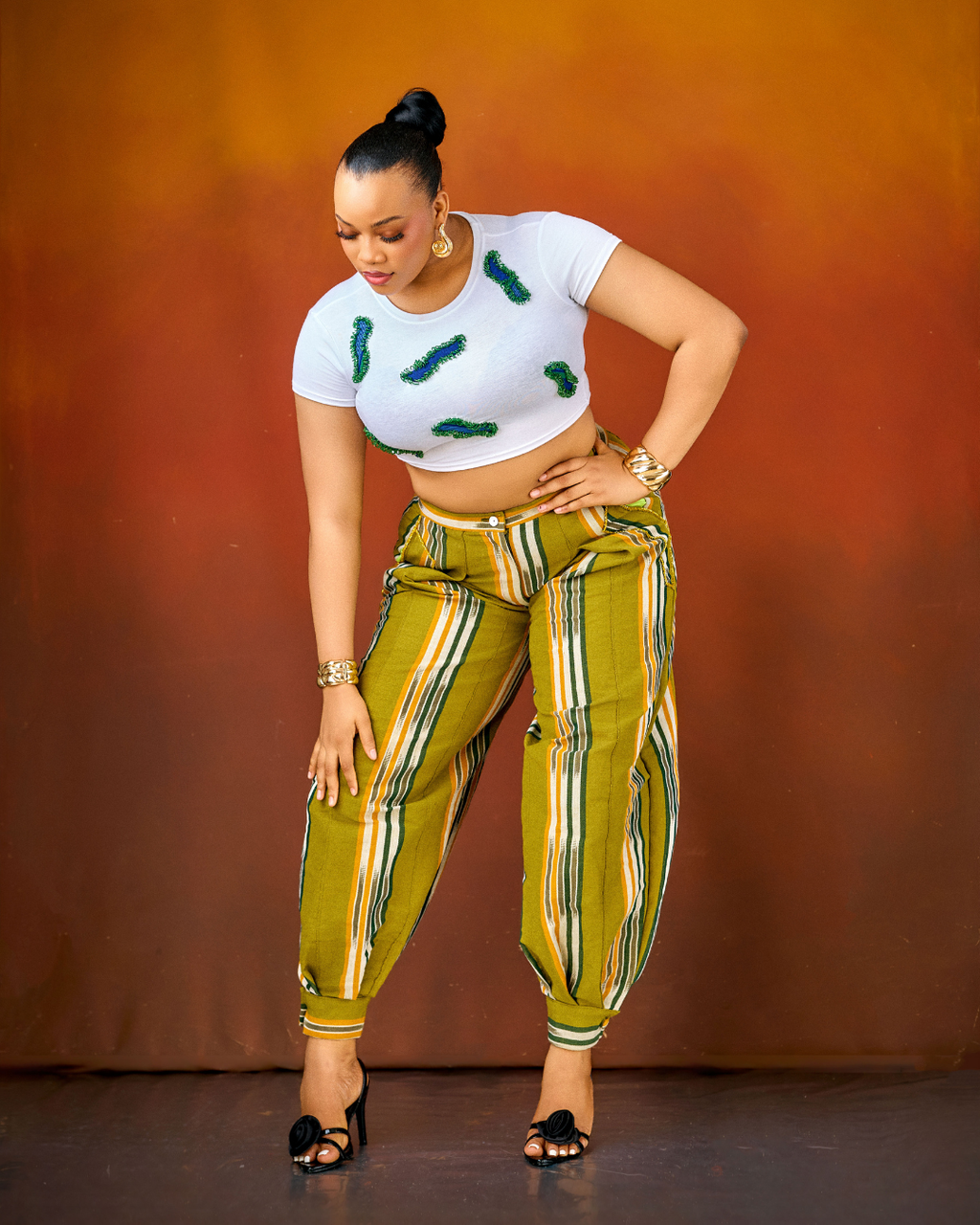 Keinji beaded pants