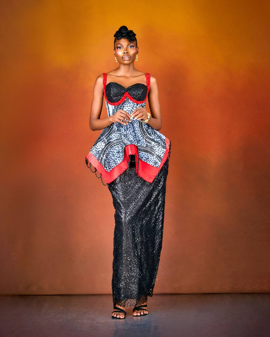 Ndi Beaded Peplum