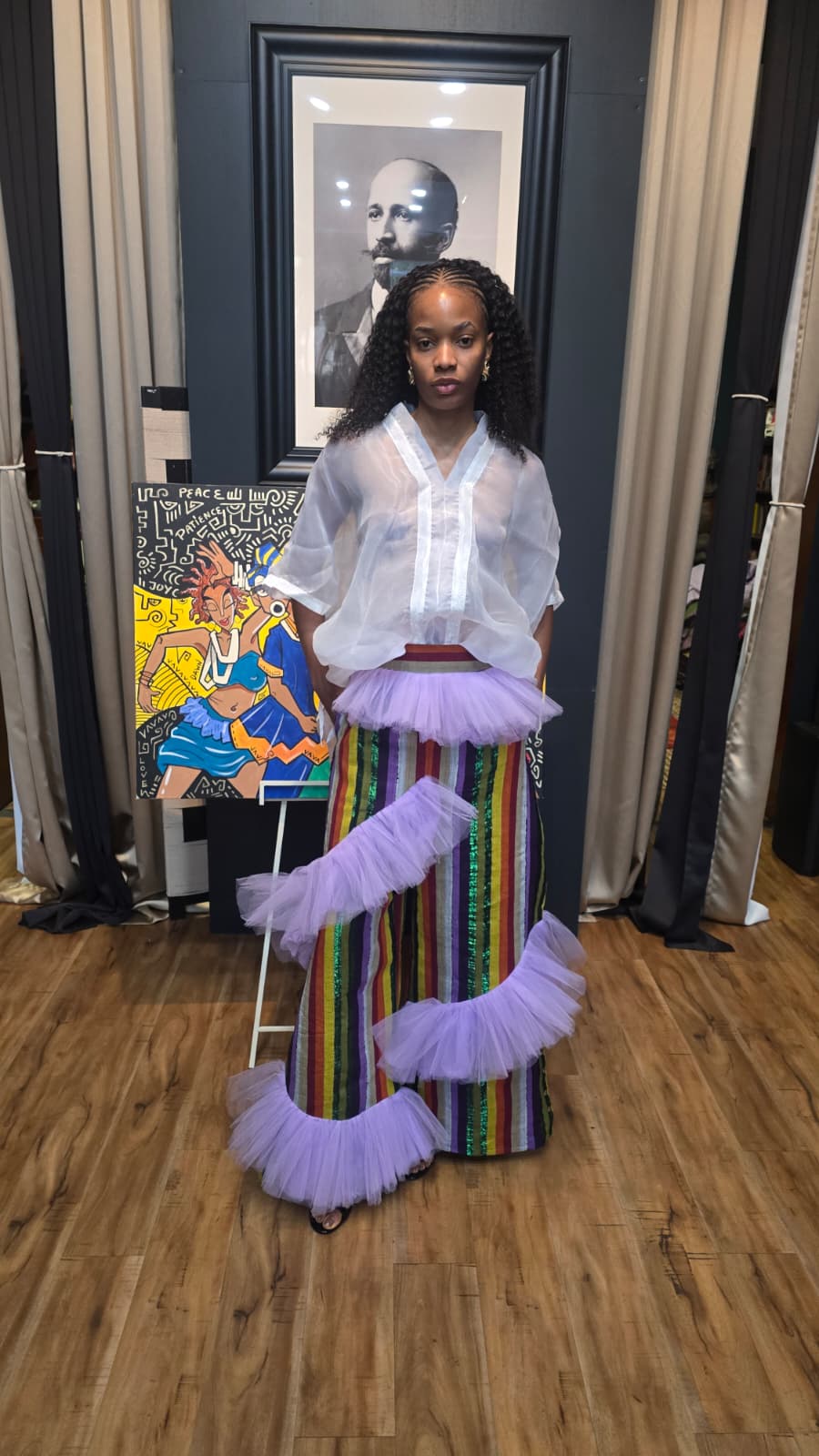 Fathia Frilled Pants