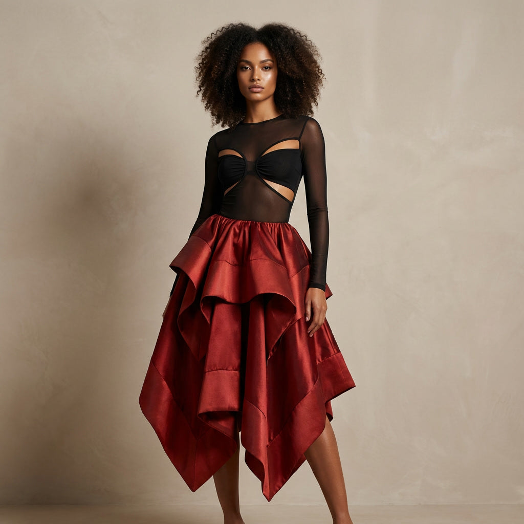 Nzinga Envelope Skirt