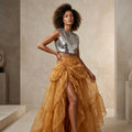 Ajma Adjustable skirt (squeeze to add slit)